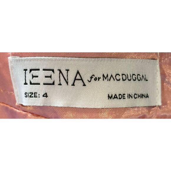 Mac Duggal Pleated Halter Gown in Rose Pink Size 4 - Picture 6 of 10